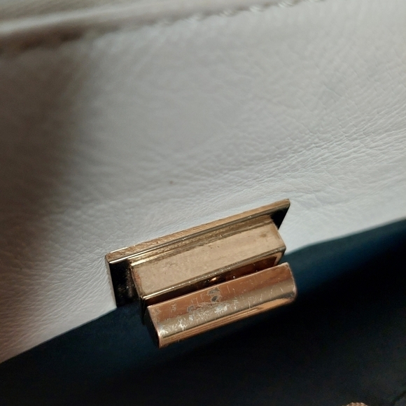 Aldo Black & White Satchel Bag - Picture 4 of 16